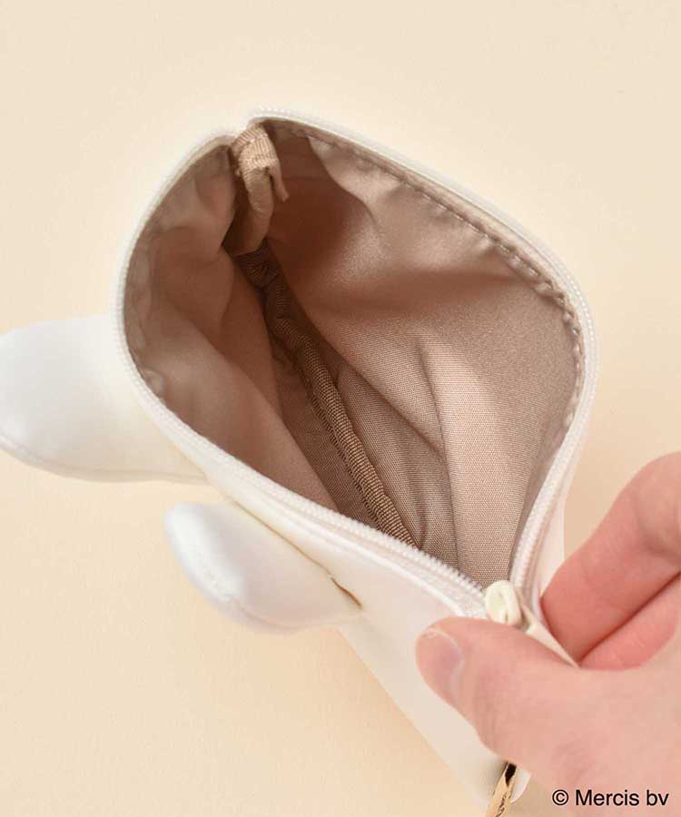 BRUNA FACEボンディングミニフラットポーチ