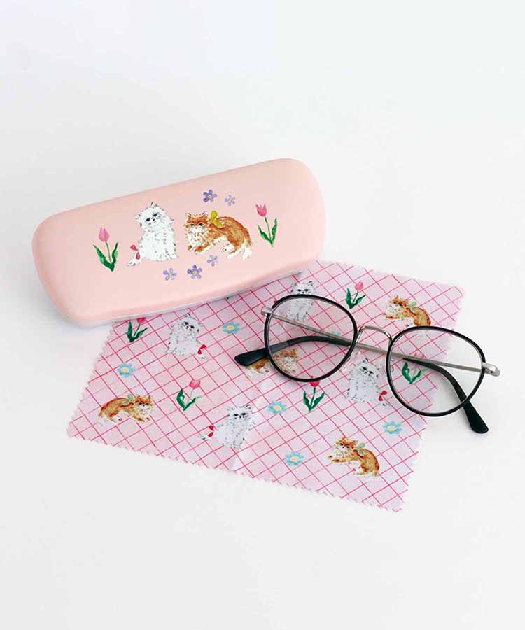 利光春華メガネケース&クロスセット