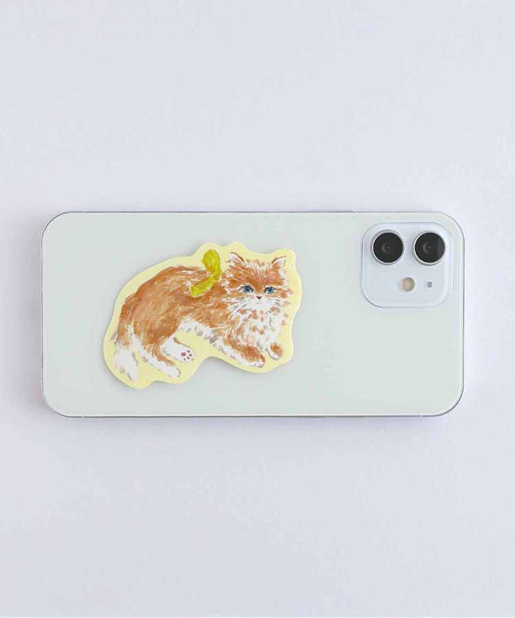 利光春華ステッカー