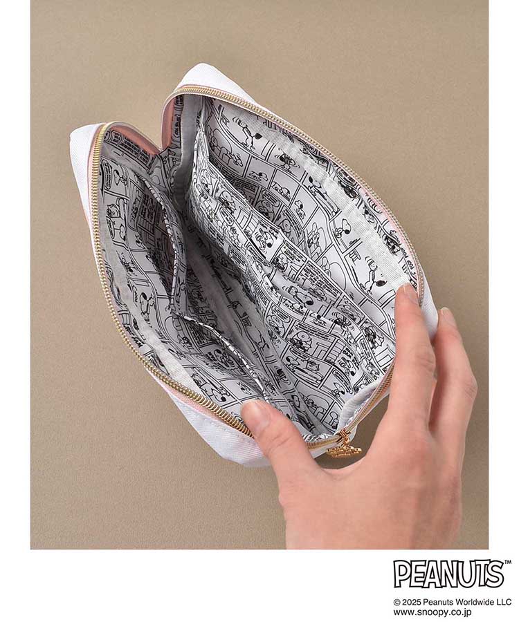 PEANUTS コミック型ポーチ