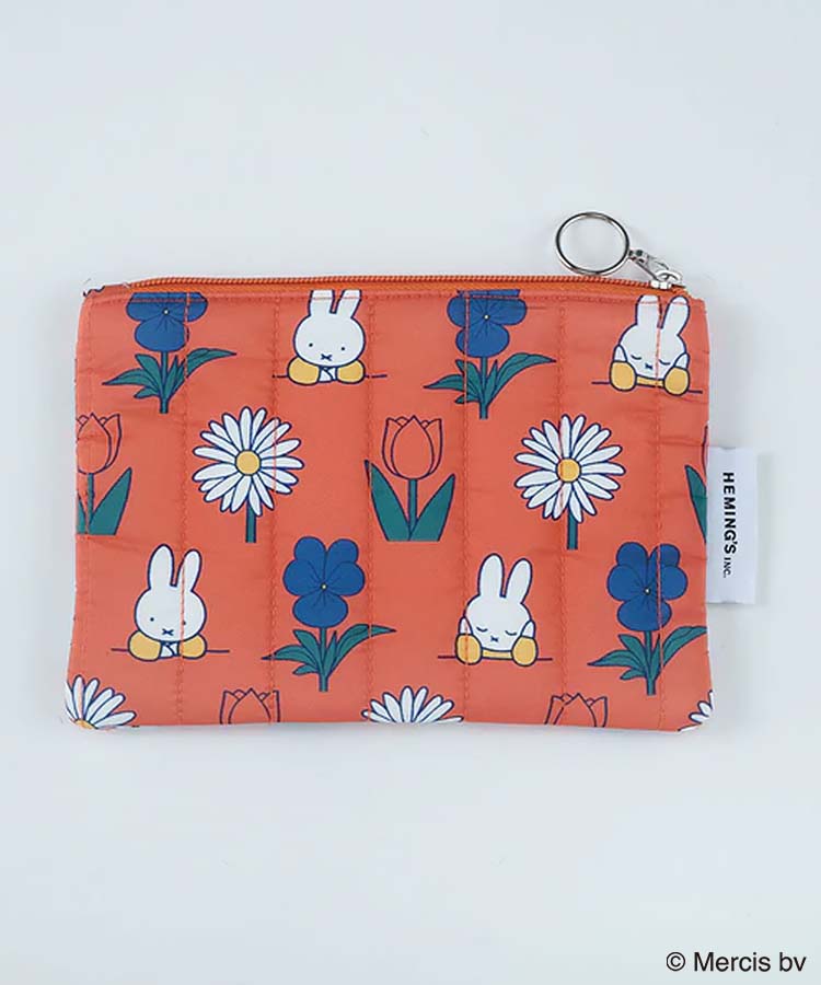 【WEB限定】Dick Brunaキルティングフラットポーチ