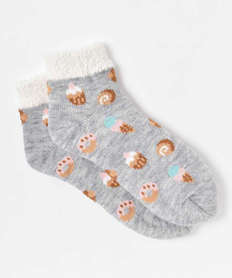 スイーツ内ボアルームソックス