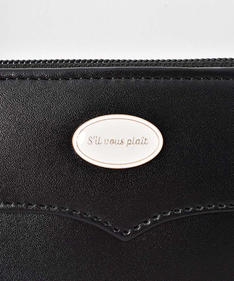 丸プレートがばっと財布