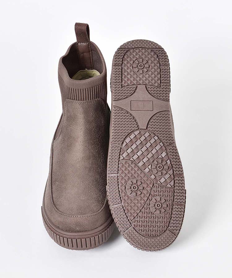 撥水ニットブーツ