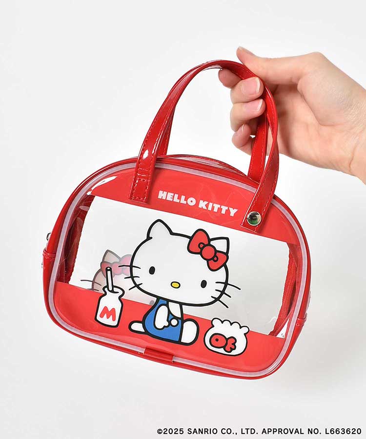 【WEB限定】サンリオキャラクターズ ボストンバッグ風ポーチ	