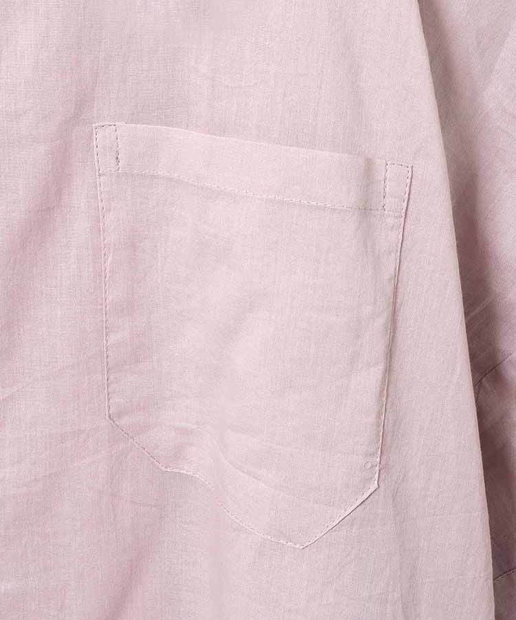 切替ギャザーブラウス