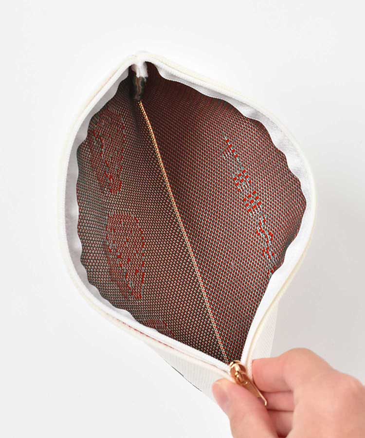 オリジナル柄ニットポーチ