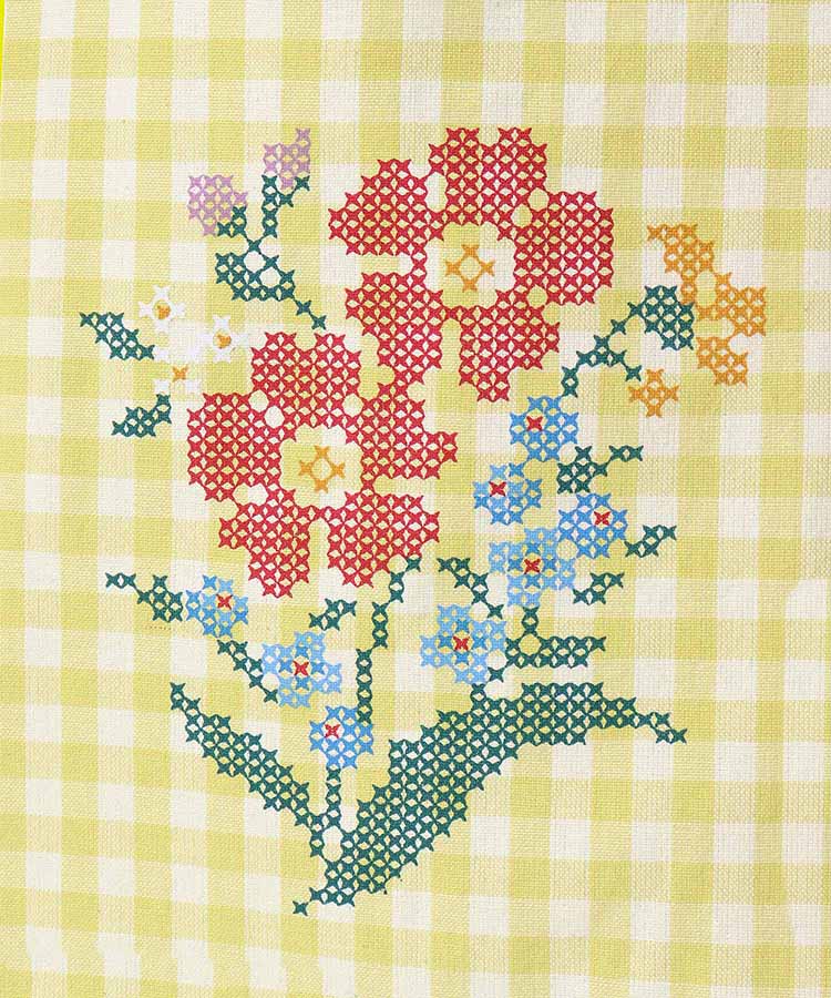 クロスブルームトートバッグ