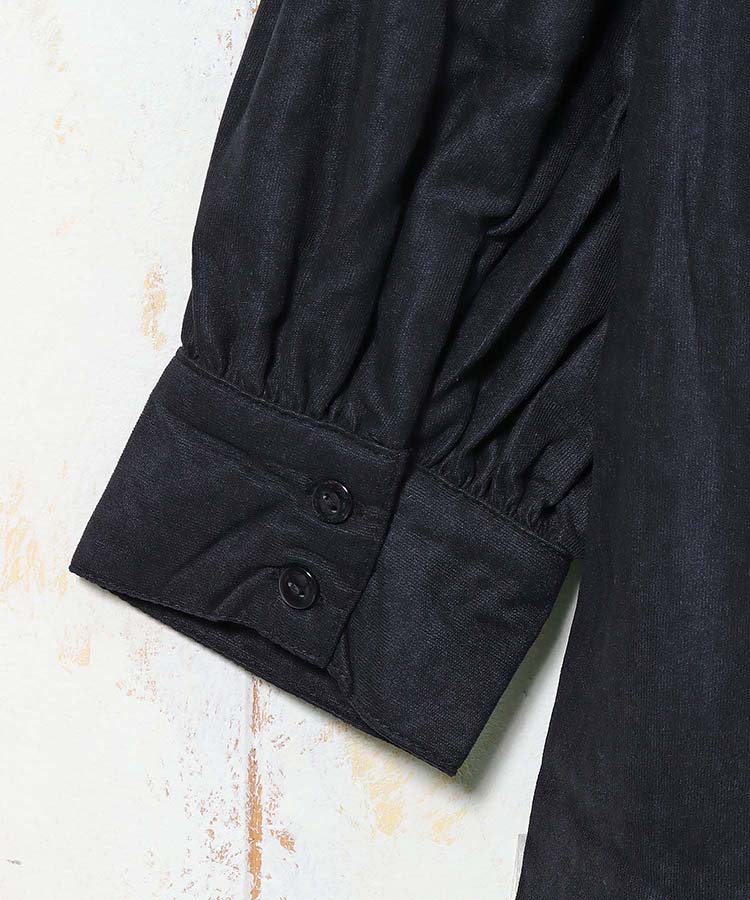 コーデュロイコクーンワンピース