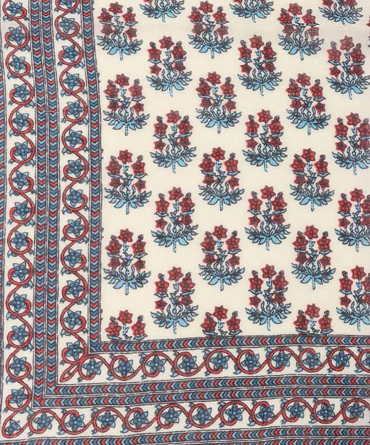 レトロフラワーオーバーサイズスカーフ