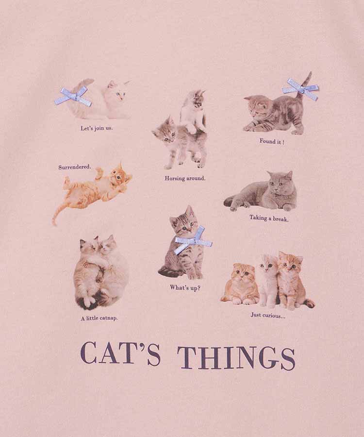 le petale CATsリボンロンT