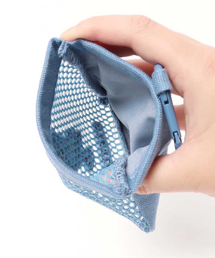 レアアニマルカラビナ付きミニポーチ