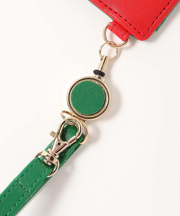 いちごパスケース