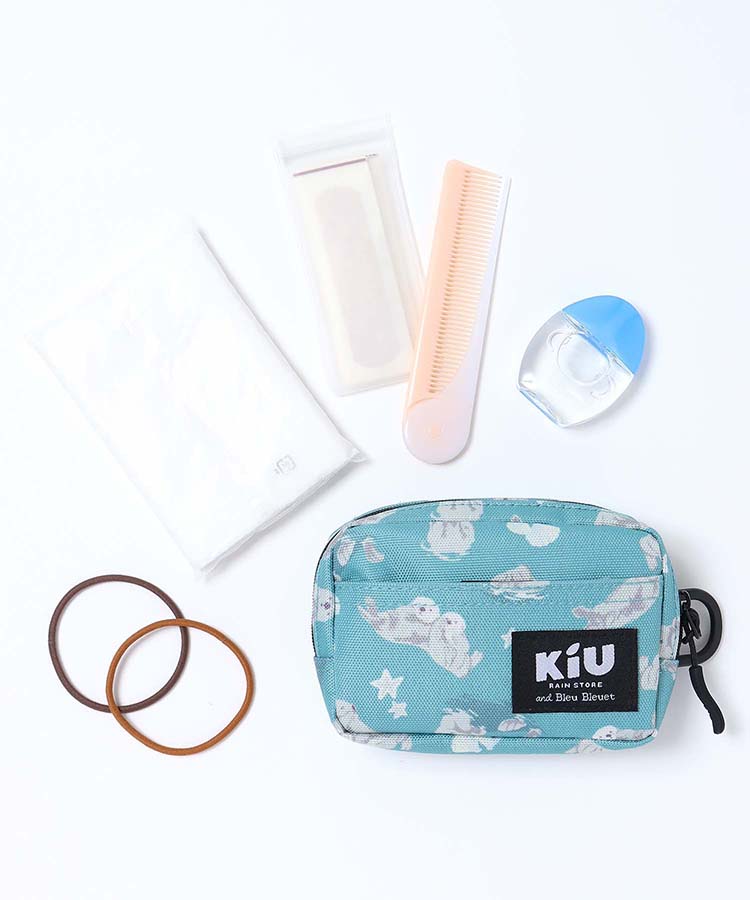 【WEB予約 6/11～順次発送】【KiU and BleuBleuet】KiUウォーターリペレントポーチM