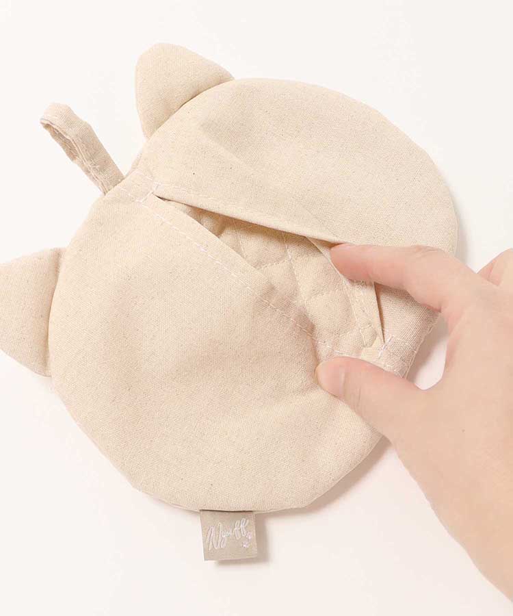 にゃふにゃふキルト鍋つかみ