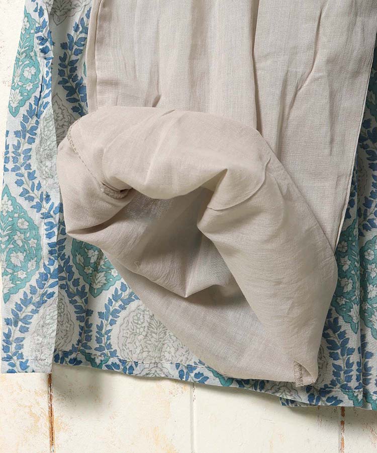 オリエンタル柄パンツスカート