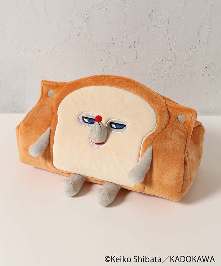 パンどろぼうぬいぐるみドアップティッシュカバー