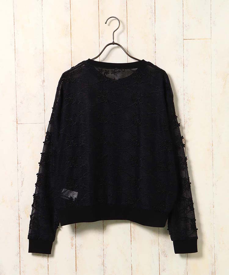 3Dメッシュカーディガン