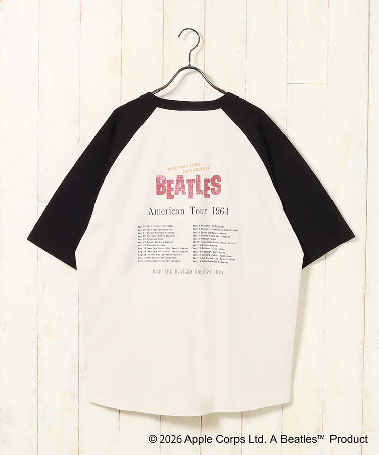 THE BEATLESツアーラグランTシャツ