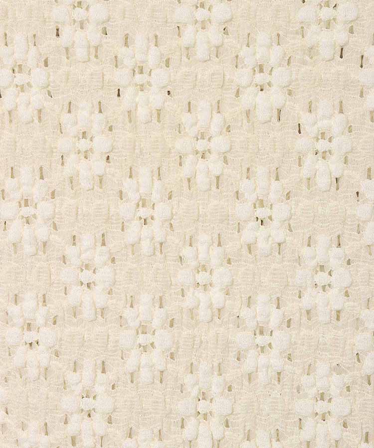 レースボトルネックロンT