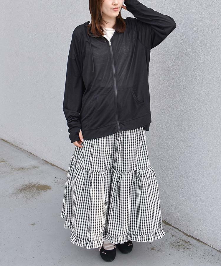 ジップパーカー