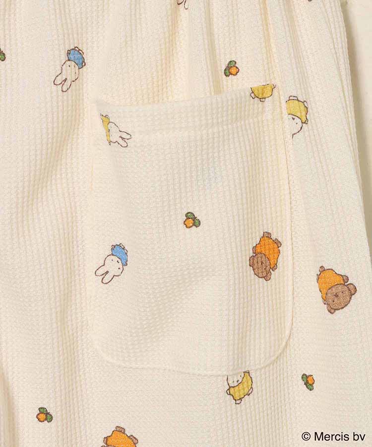 【WEB予約 2/18～順次発送】ミッフィーワッフルルームウェア上下セット