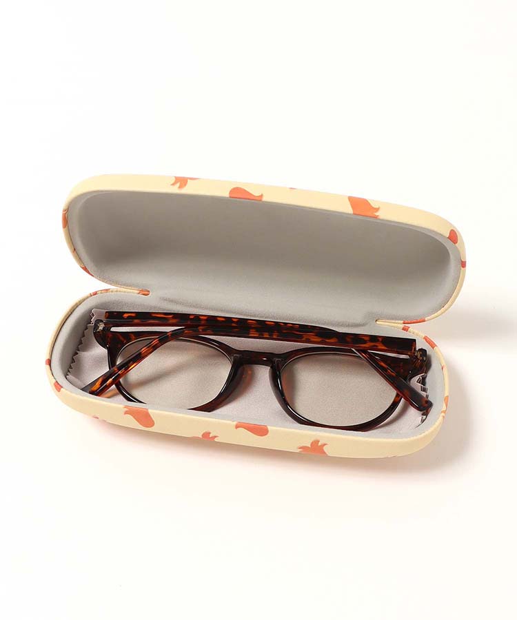 総柄メガネケース