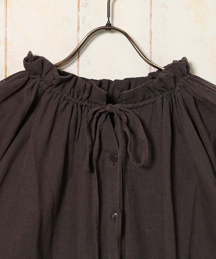 ギャザーリボンブラウス