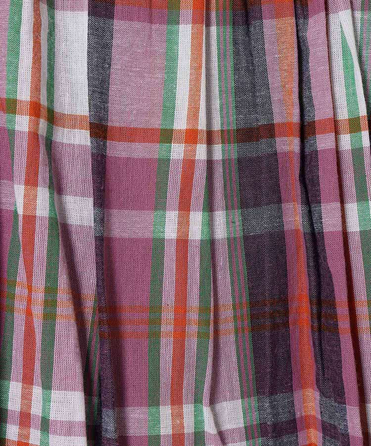 チェックスカート