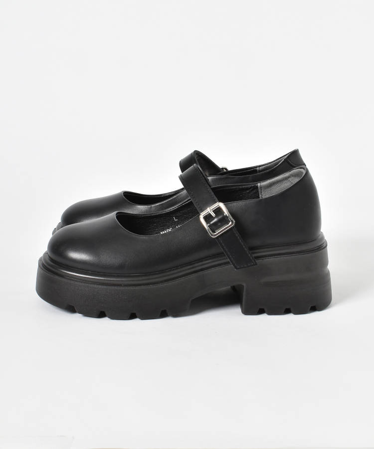 ≪SALE≫【WEB限定】ストラップ厚底シューズ