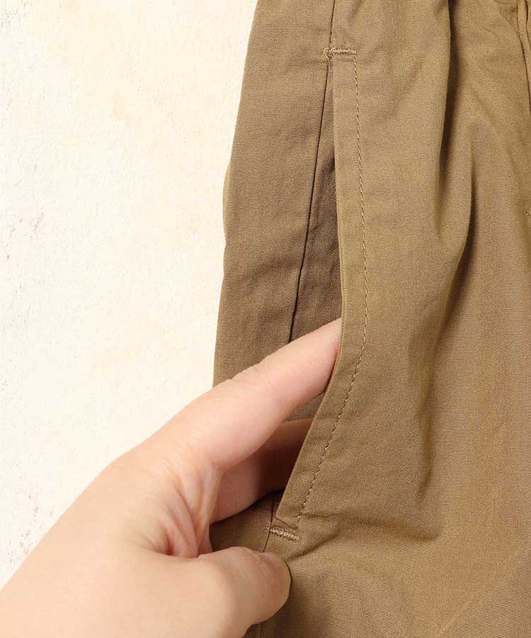 コットンライトパンツ