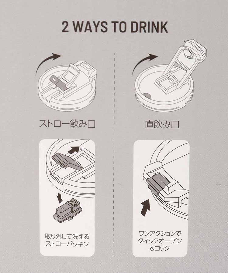 TYESOポータブルタンブラー（750ml）