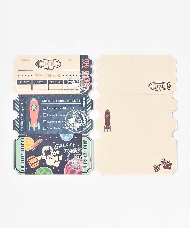 オビワンチケット風メモ