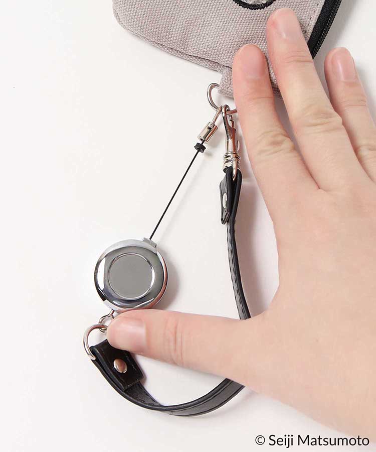 ねずみのANDYキャンバスパスケース