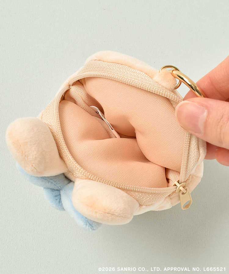 【WEB予約 3/12～順次発送】Bleu Bleuet×サンリオキャラクターズもちもちカラビナポーチ