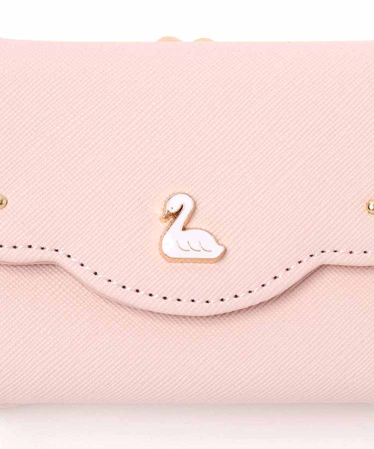 スワンエポがま口折財布