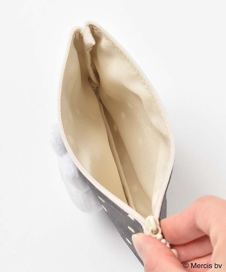 【WEB限定】MIFFY DOT&MASCOTミニフラットポーチ