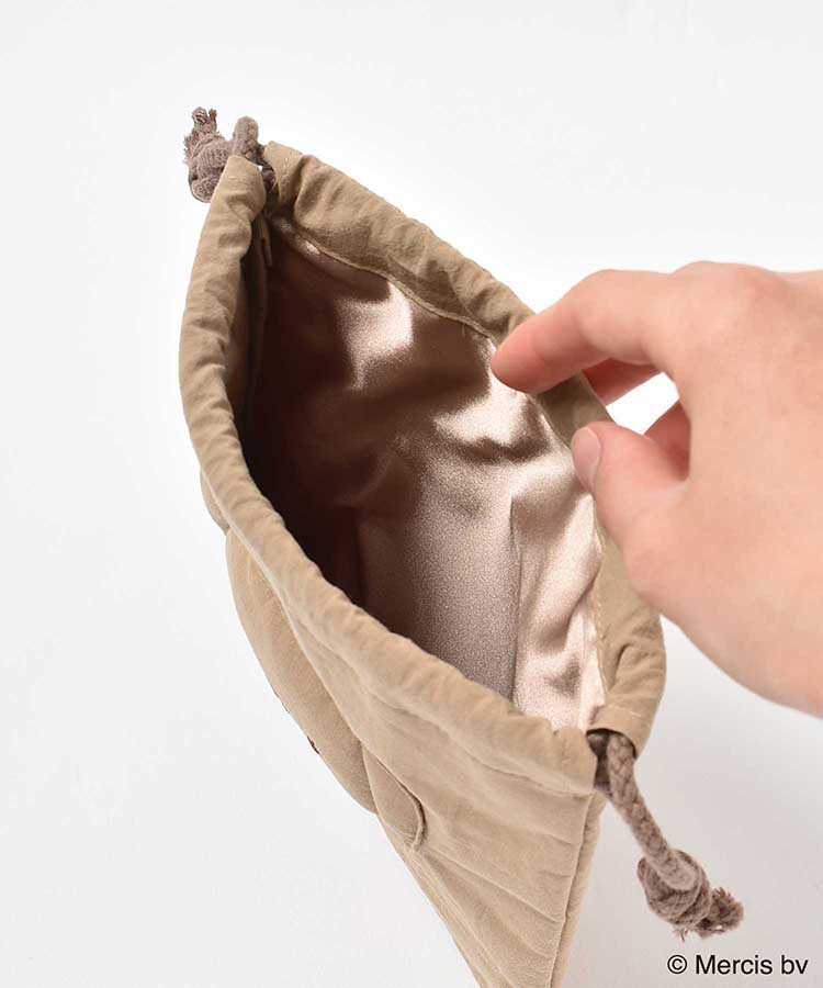 【WEB限定】BRUNA BASIC WAPPEN巾着