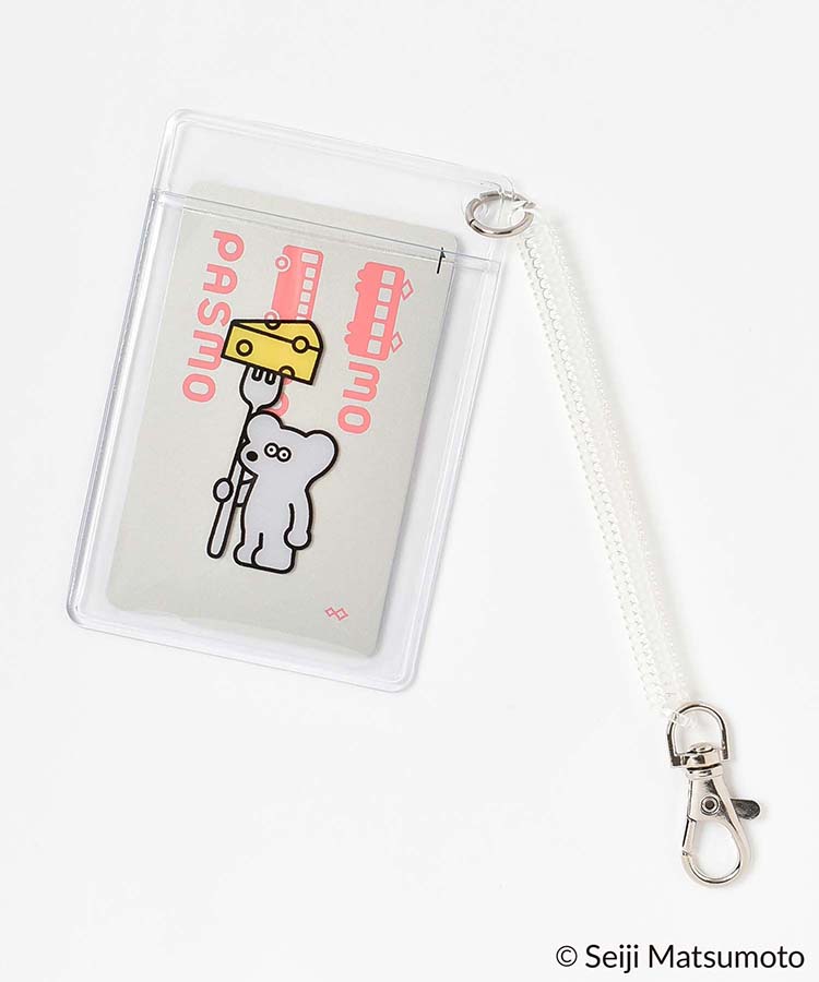 ねずみのANDYクリアパスケース