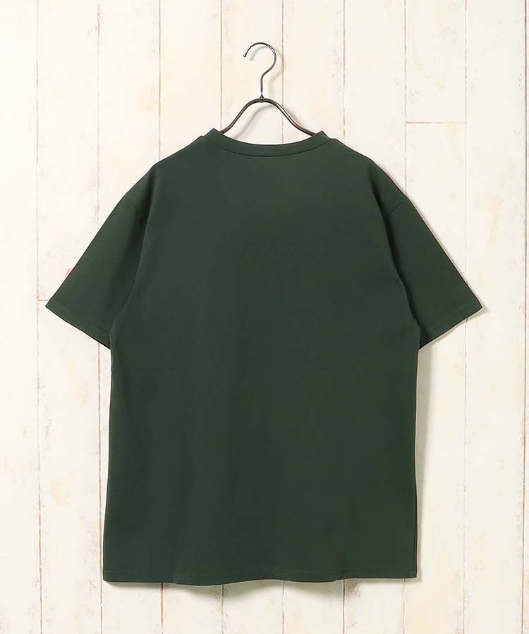 アニマルワッペン刺繍Tシャツ