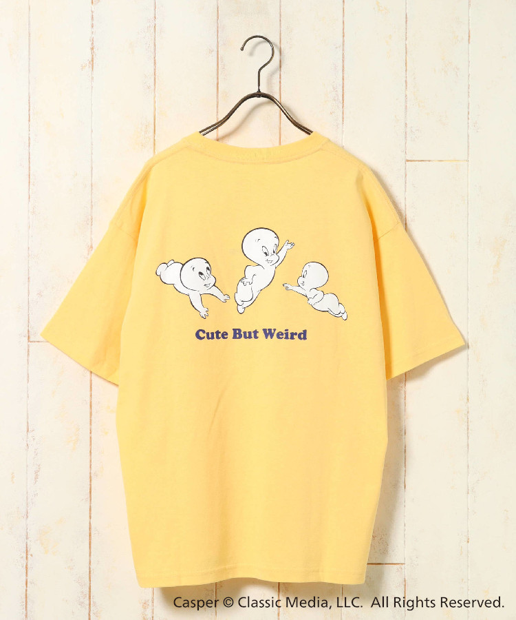 CASPER バックプリントTシャツ