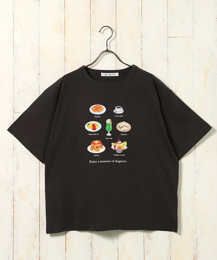 喫茶メニューロゴTシャツ