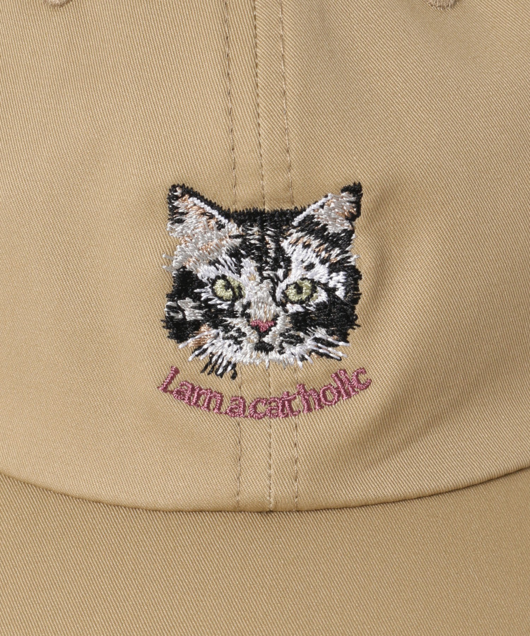 cat刺繍キャップ