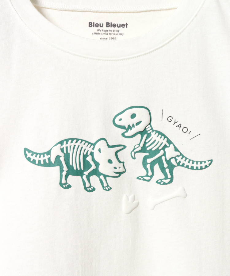 恐竜ぷっくりTシャツ