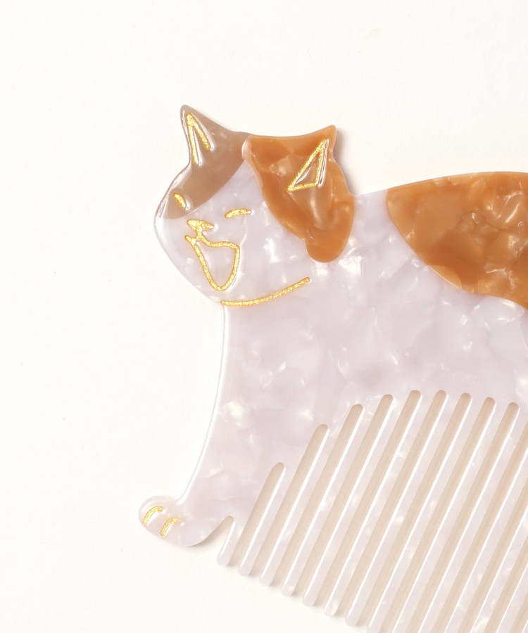ねこアセテートコーム
