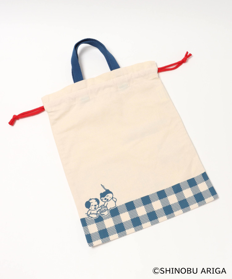 【WEB予約 10/21～順次発送】こんなこいるかなレトロ巾着袋