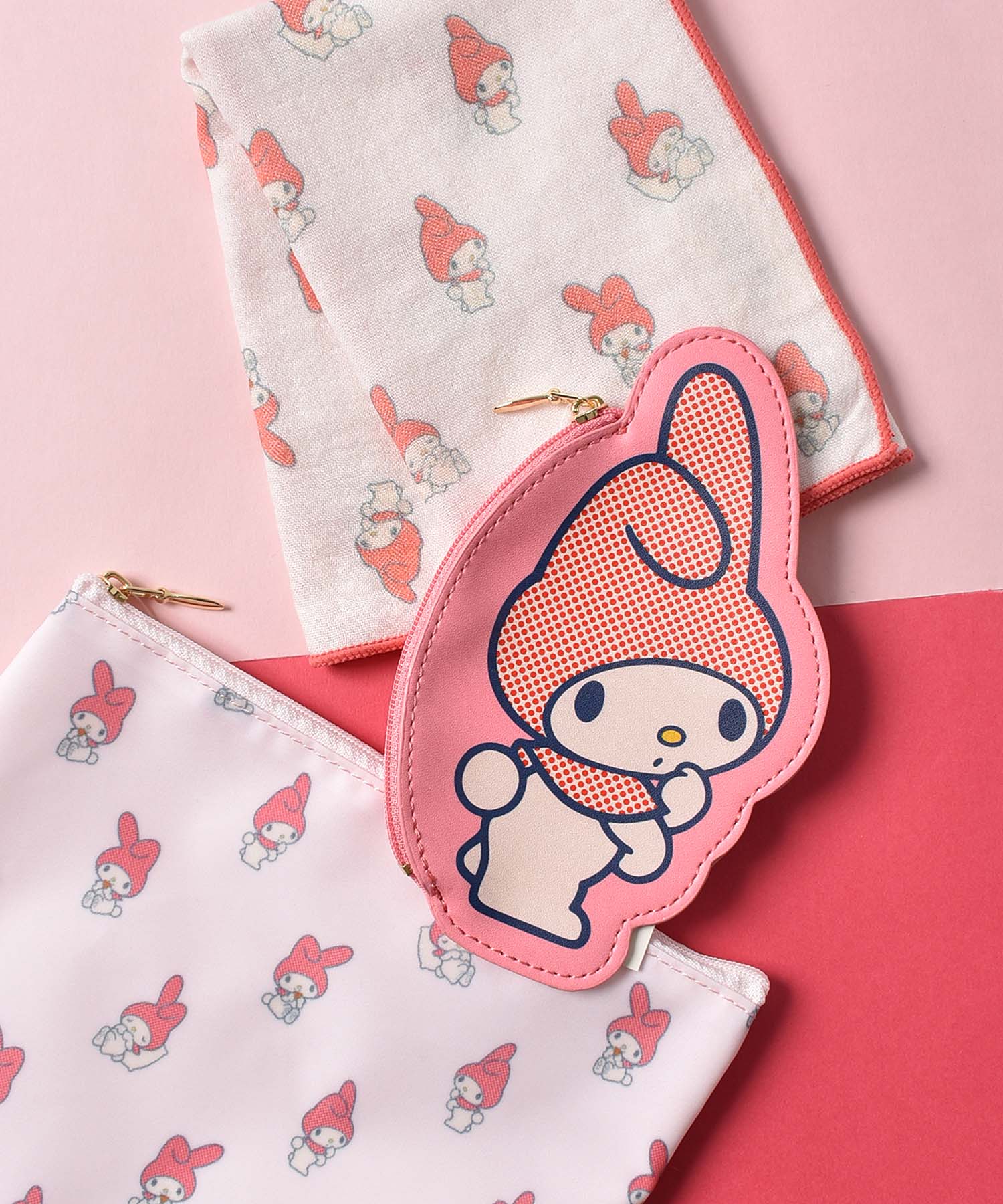≪OUTLET≫サンリオキャラクターズダイカットコイン＆パスケース