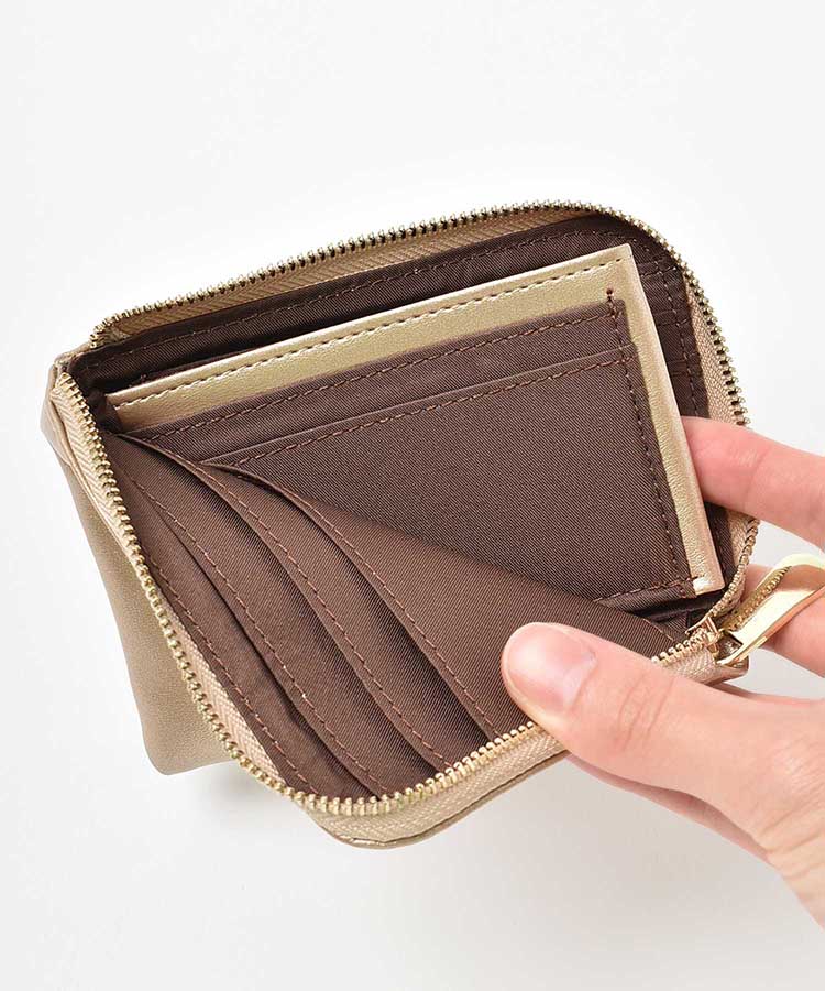 L字zipミニ財布