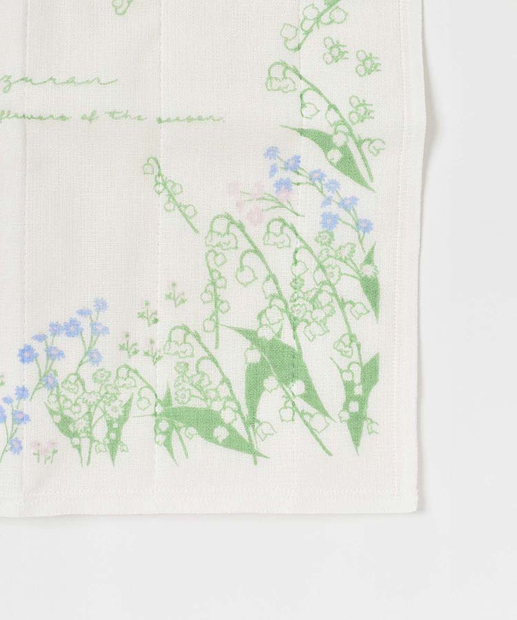 フラワーシーンかや生地ふきん