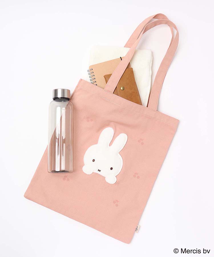 MIFFY CHERRY APPLIQUEトートバッグ